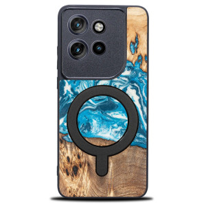 Etui Bewood Unique do Motorola Edge 50 Neo / 60 Neo - Planets - Uran z MagSafe