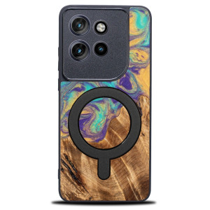 Etui Bewood Unique do Motorola Edge 50 Neo / 60 Neo - Planets - Merkury z MagSafe