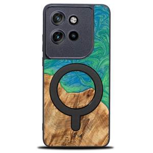 Etui Bewood Unique do Motorola Edge 50 Neo / 60 Neo - Neons - Tokyo z MagSafe
