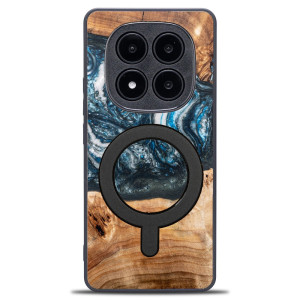 Etui Bewood Unique do Xiaomi Redmi Note 14 Pro 5G - Planets - Ziemia z MagSafe