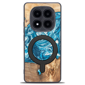 Etui Bewood Unique do Xiaomi Redmi Note 14 Pro Plus 5G - Planets - Uran z MagSafe