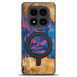 Etui Bewood Unique do Xiaomi Redmi Note 14 Pro Plus 5G - Neons - Vegas z MagSafe
