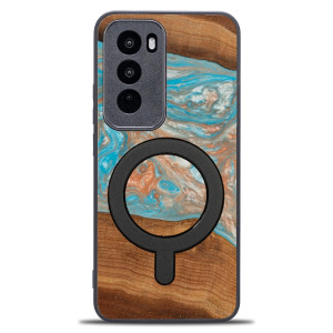 Etui Bewood Unique do Oppo Reno 12 Pro 5G - Planets - Saturn z MagSafe
