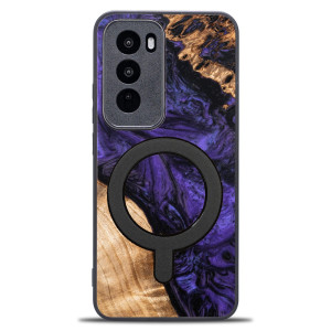 Etui Bewood Unique do Oppo Reno 12 5G  - Violet z MagSafe
