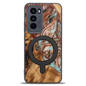 Etui Bewood Unique do Oppo Reno 12 5G  - Planets - Jowisz z MagSafe