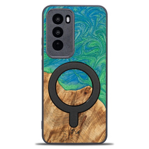 Etui Bewood Unique do Oppo Reno 12 5G  - Neons - Tokyo z MagSafe