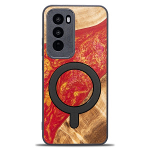 Etui Bewood Unique do Oppo Reno 12 5G  - Neons - Paris z MagSafe