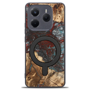 Etui Bewood Unique do Xiaomi Redmi Note 14 5G - Planets - Pluton z MagSafe