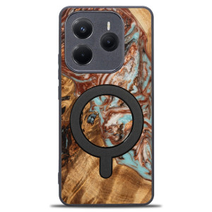 Etui Bewood Unique do Xiaomi Redmi Note 14 5G - Planets - Jowisz z MagSafe
