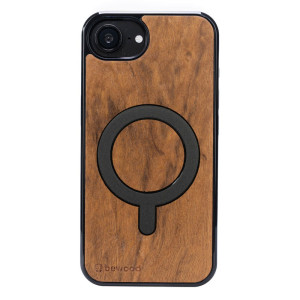 Drewniane Etui Bewood do iPhone 17e / 16e IMBUIA z MagSafe
