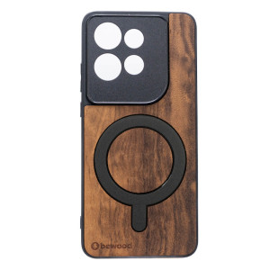 Drewniane Etui Bewood do Motorola Edge 50 Neo / 60 Neo IMBUIA z MagSafe