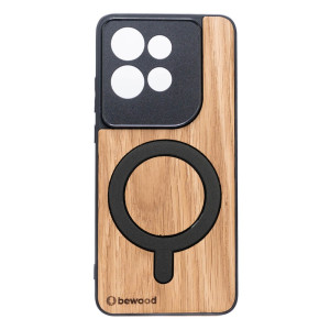 Drewniane Etui Bewood do Motorola Edge 50 Neo / 60 Neo DĄB z MagSafe