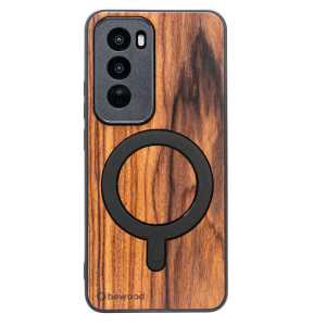 Drewniane Etui Bewood do Oppo Reno 12 5G  PALISANDER SANTOS z MagSafe