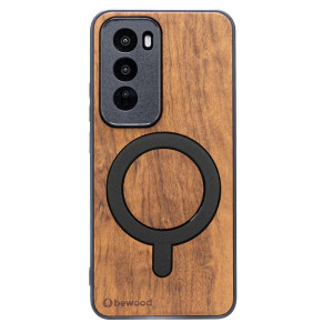 Drewniane Etui Bewood do Oppo Reno 12 5G  IMBUIA z MagSafe