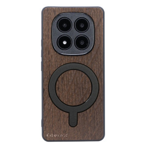 Drewniane Etui Bewood do Xiaomi Redmi Note 14 Pro Plus 5G DĄB WĘDZONY z MagSafe