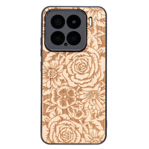 Drewniane Etui Bewood do Xiaomi 15  RóżE ANIEGRE