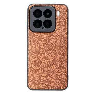 Drewniane Etui Bewood do Xiaomi 15  LIŚCIE JABŁOŃ