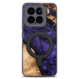 Etui Bewood Unique do Xiaomi 15  - Violet z MagSafe