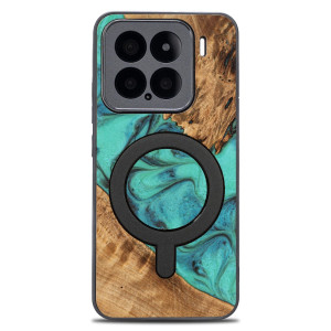 Etui Bewood Unique do Xiaomi 15  - Turquoise z MagSafe