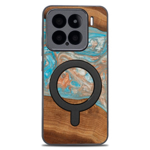 Etui Bewood Unique do Xiaomi 15  - Planets - Saturn z MagSafe