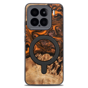 Etui Bewood Unique do Xiaomi 15  - Orange z MagSafe