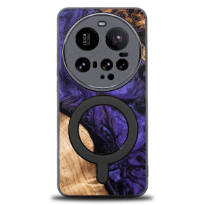 Etui Bewood Unique do Xiaomi 15 Ultra - Violet z MagSafe