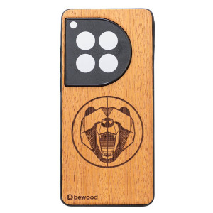 Drewniane Etui Bewood do OnePlus 12 NIEDŹWIEDŹ MERBAU