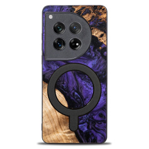 Etui Bewood Unique do OnePlus 12 - Violet z MagSafe