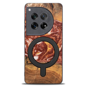 Etui Bewood Unique do OnePlus 12 - Planets - Mars z MagSafe