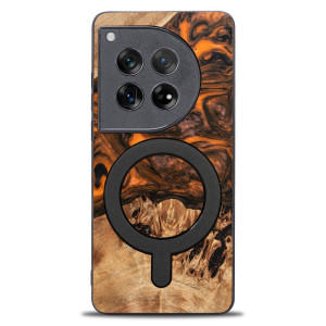 Etui Bewood Unique do OnePlus 12 - Orange z MagSafe