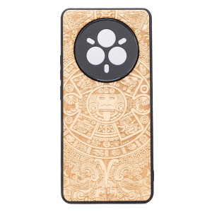 Drewniane Etui Bewood do Realme 14 Pro 5G KALENDARZ AZTECKI ANIEGRE