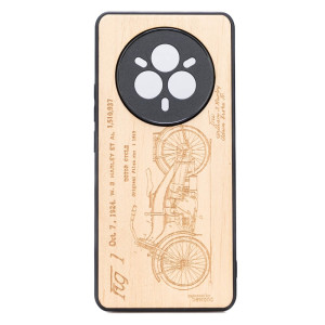 Drewniane Etui Bewood do Realme 14 Pro 5G HARLEY PATENT ANIEGRE