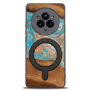 Etui Bewood Unique do Realme 14 Pro 5G - Planets - Saturn z MagSafe