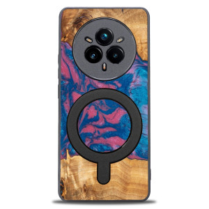 Etui Bewood Unique do Realme 14 Pro 5G - Neons - Vegas z MagSafe