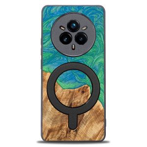 Etui Bewood Unique do Realme 14 Pro 5G - Neons - Tokyo z MagSafe