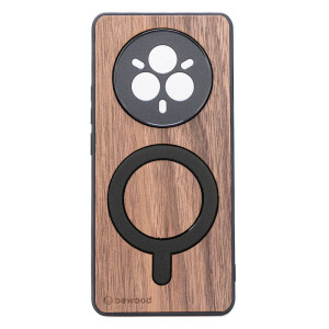 Drewniane Etui Bewood do Realme 14 Pro Plus 5G ORZECH AMERYKAŃSKI z MagSafe