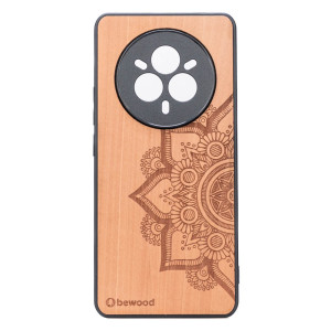Drewniane Etui Bewood do Realme 14 Pro Plus 5G MANDALA JABŁOŃ