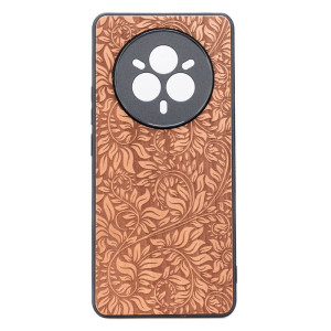 Drewniane Etui Bewood do Realme 14 Pro Plus 5G LIŚCIE JABŁOŃ