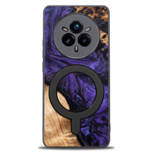 Etui Bewood Unique do Realme 14 Pro Plus 5G - Violet z MagSafe