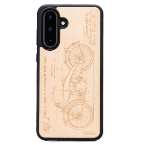 Drewniane Etui Bewood do Samsung Galaxy A56 5G HARLEY PATENT ANIEGRE