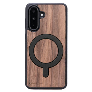 Drewniane Etui Bewood do Samsung Galaxy A36 5G ORZECH AMERYKAŃSKI z MagSafe