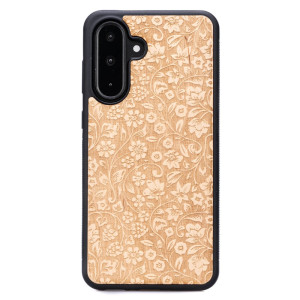 Drewniane Etui Bewood do Samsung Galaxy A26 5G KWIATY POLNE ANIEGRE