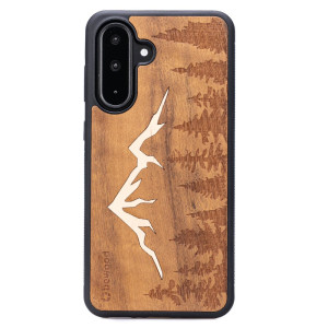 Drewniane Etui Bewood do Samsung Galaxy A26 5G GÓRY IMBUIA