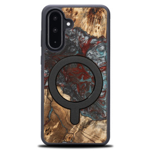Etui Bewood Unique do Samsung Galaxy A56 5G - Planets - Pluton z MagSafe