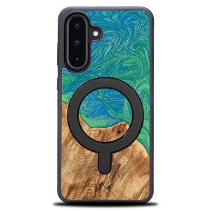 Etui Bewood Unique do Samsung Galaxy A36 5G - Neons - Tokyo z MagSafe