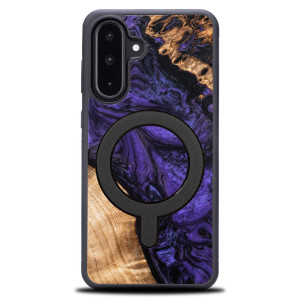Etui Bewood Unique do Samsung Galaxy A26 5G - Violet z MagSafe