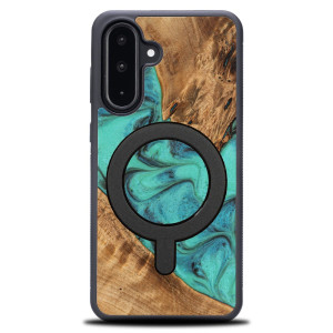 Etui Bewood Unique do Samsung Galaxy A26 5G - Turquoise z MagSafe