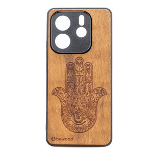 Drewniane Etui Bewood do Xiaomi Redmi Note 14 5G HAMSA IMBUIA