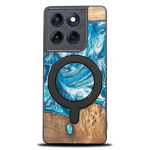 Etui Bewood Unique do Motorola Edge 60 / 60 Fusion 5G - Planets - Uran z MagSafe