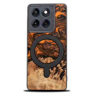 Etui Bewood Unique do Motorola Edge 60 / 60 Fusion 5G - Orange z MagSafe